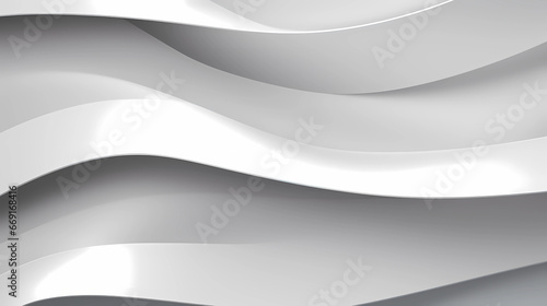 Wallpaper Mural White wavy abstract background  Torontodigital.ca