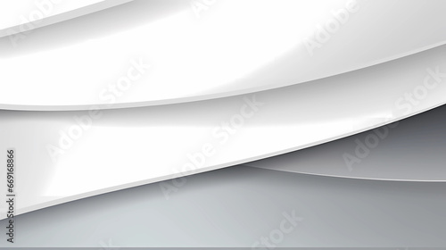 White wavy abstract background 