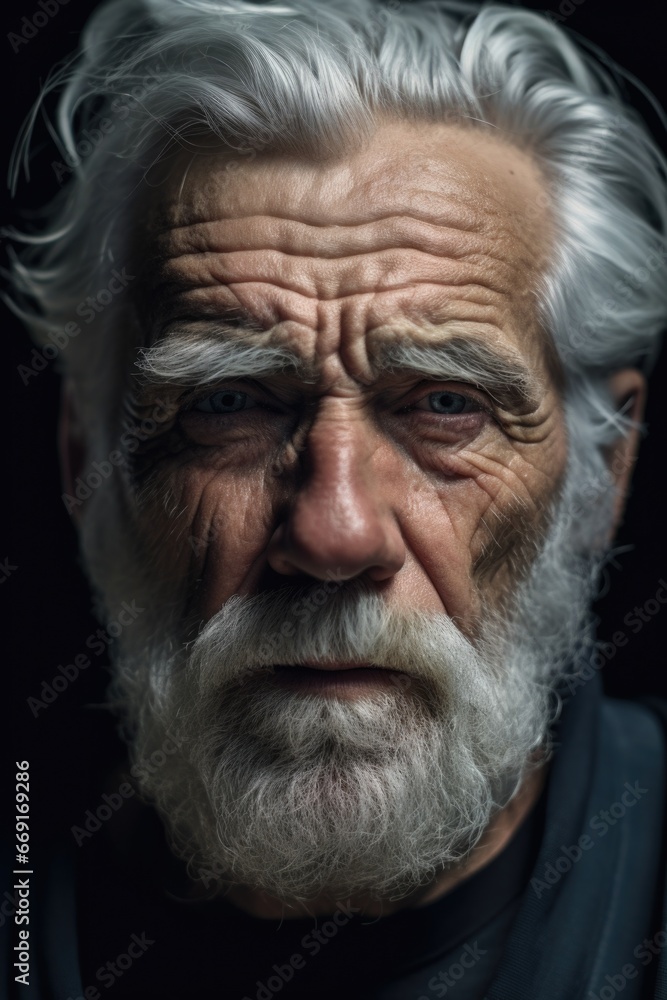 A detailed close-up of a man with a beard. This image can be used to depict masculinity, facial hair grooming, or fashion trends. A detailed close-up of a man with a beard. This image can be used to depict masculinity, facial hair grooming, or fashion trends.