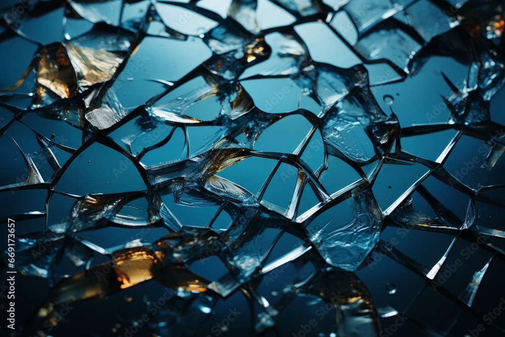 broken glass. Concept of problems and violence broken glass. Concept of problems and violence