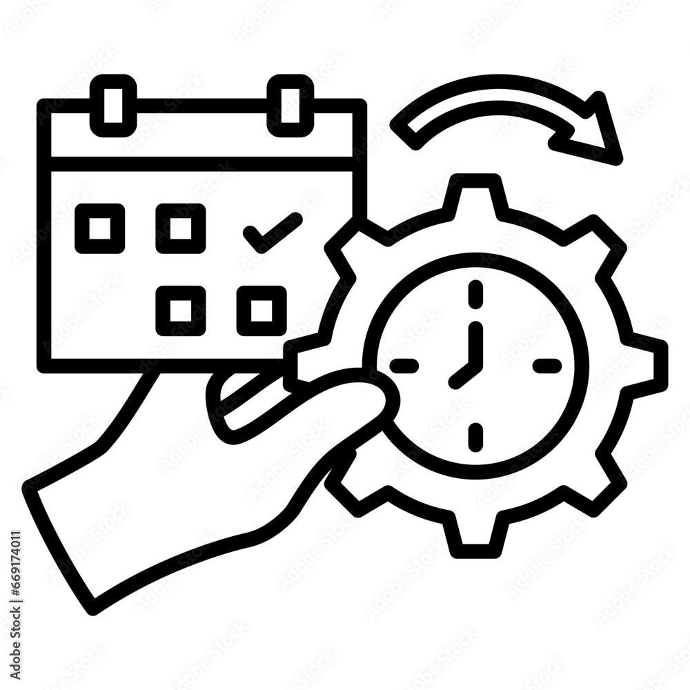Calendar with Clock Calendar with Clock
