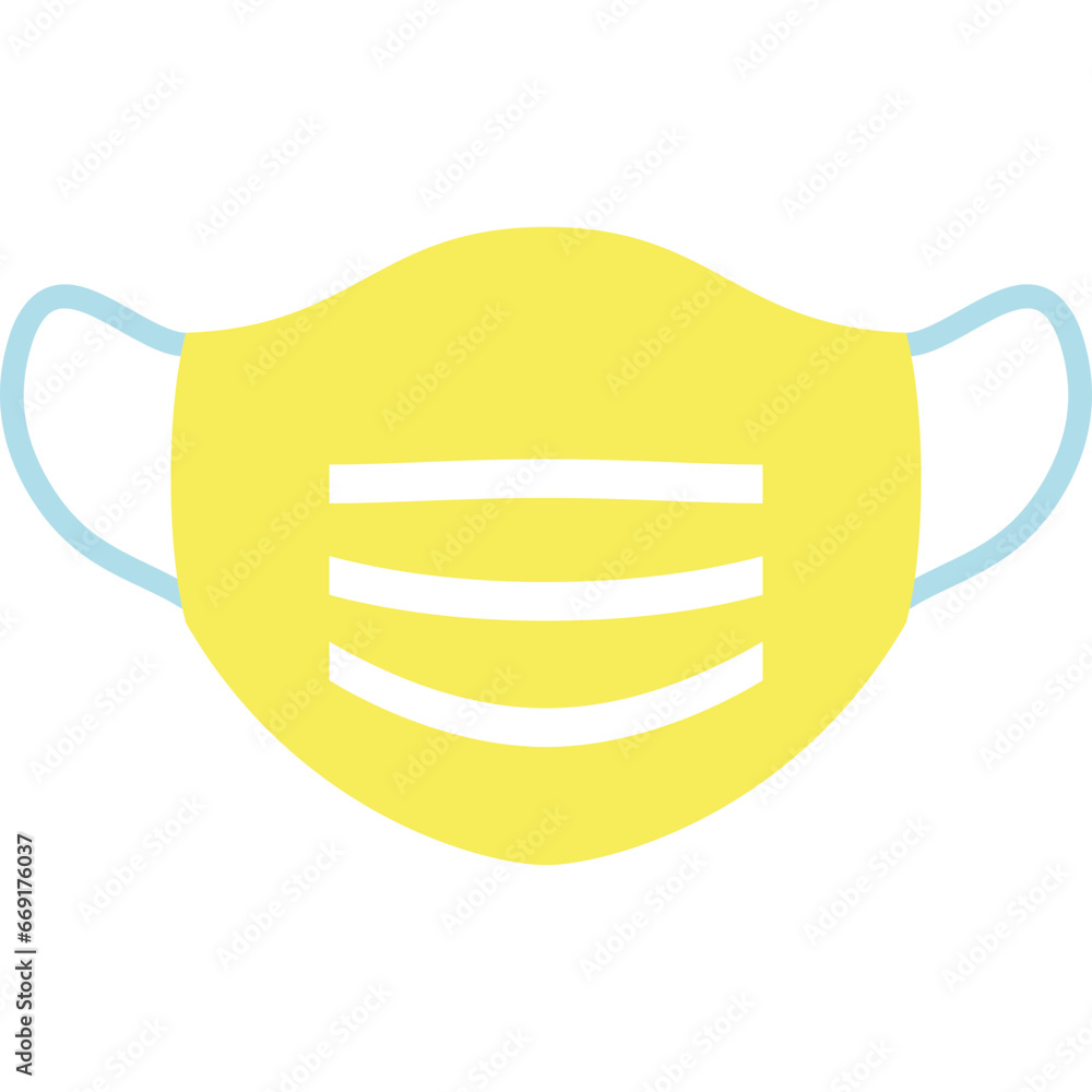 Respiratory Mask Personal Protective Equipment Icon Respiratory Mask Personal Protective Equipment Icon