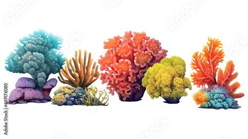 Fototapeta Naklejka Na Ścianę i Meble -  Various beautiful corals