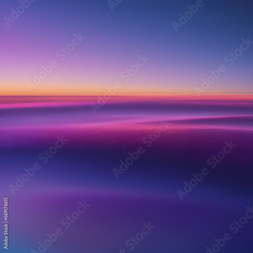 Abstract background with a gradient of blue and purple hues, creating a serene and calming atmosphere © aeed