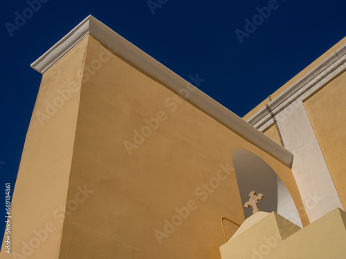 Die wunderschöne Insel Santorin in Griechenland photo