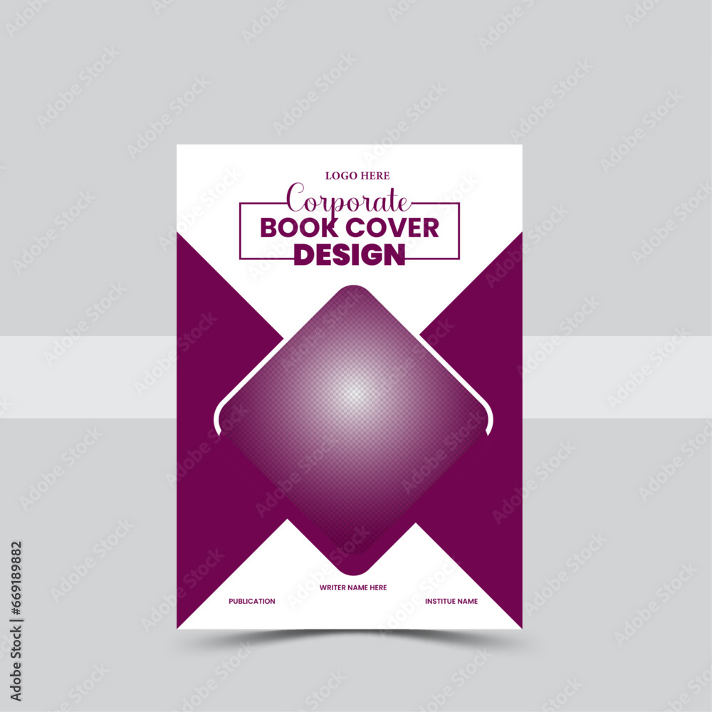 Modern Book Cover Design Template Modern Book Cover Design Template