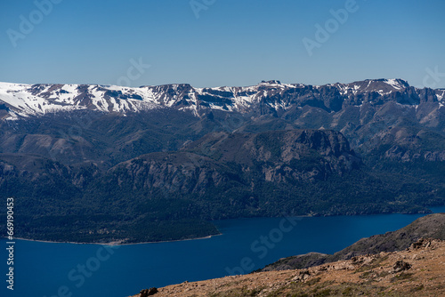 lake traful in patagonia Argentina