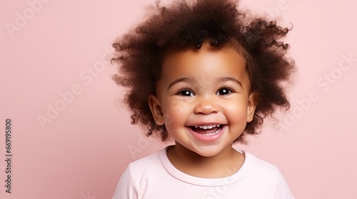 Cute little african baby