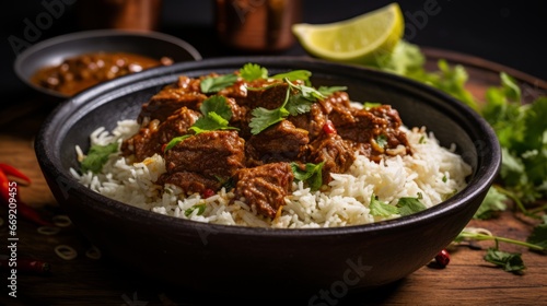 lamb curry with rice