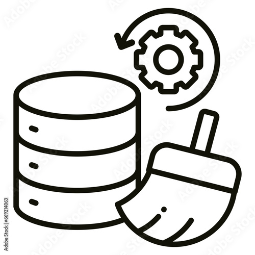 Data Cleaning Icon
