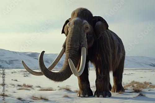 extinct woolly mammoth