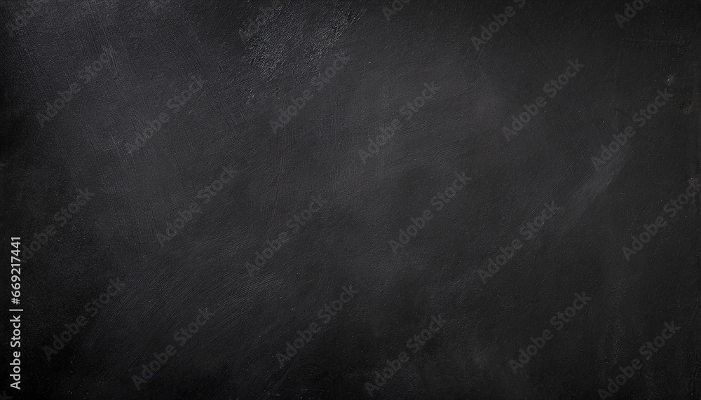 old black abstract concrete background grunge texture dark wallpaper blackboard chalkboard top view copy space banner - obrazy, fototapety, plakaty 