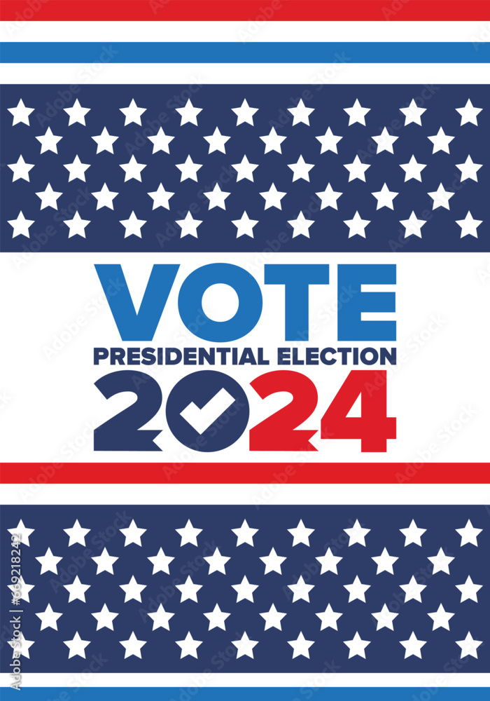 Presidential Election 2024 in United States. Vote day, November 5. US
