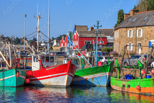 Obraz na płótnie Port de Paimpol, côtes-d'armor, Bretagne
w salonie