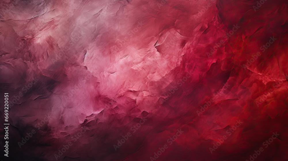 Crimson Crush: A Crumpled Paper Background with a Red Gradient,red texture