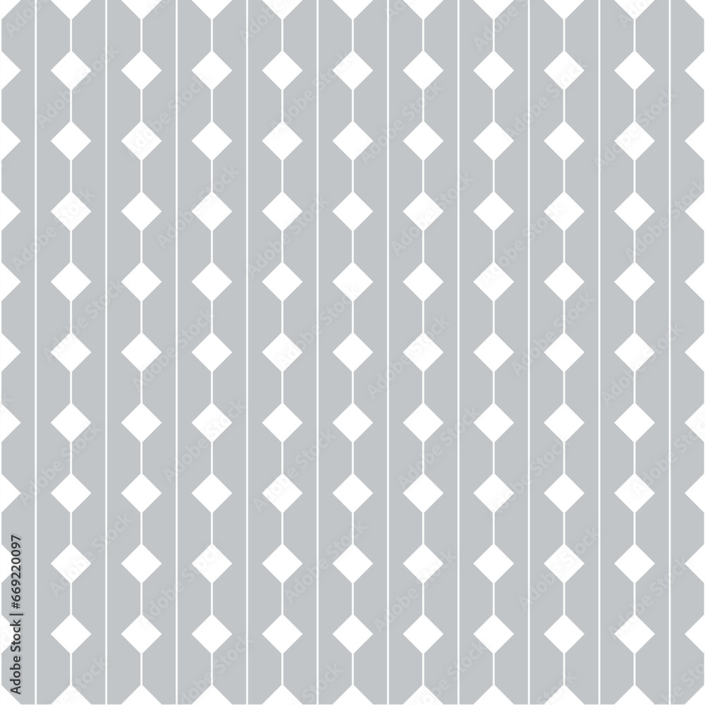 Tile white and grey vector pattern or seamless geometric background wallpaper Tile white and grey vector pattern or seamless geometric background wallpaper