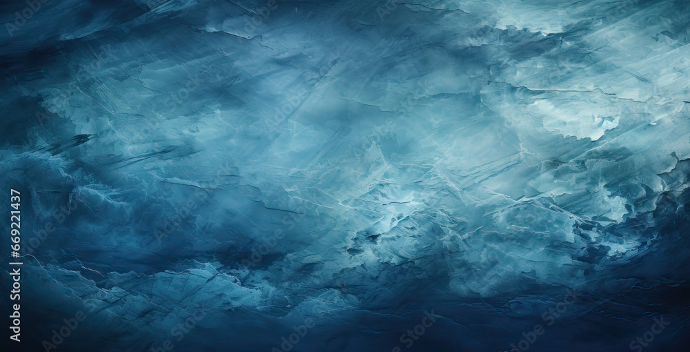 Blue Waves: An Impressionistic Painting of the Ocean,texture of the wall,crumpled paper texture Blue Waves: An Impressionistic Painting of the Ocean,texture of the wall,crumpled paper texture