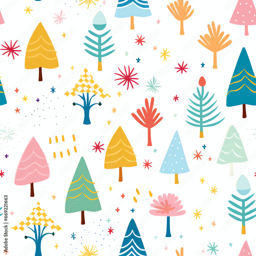 Nachtloses Muster, Pattern - Weihnachten Nachtloses Muster, Pattern - Weihnachten