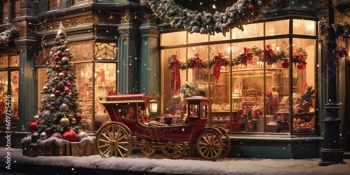 Experience the Magic of an Old-Fashioned Christmas with Horse-Drawn Sleighs