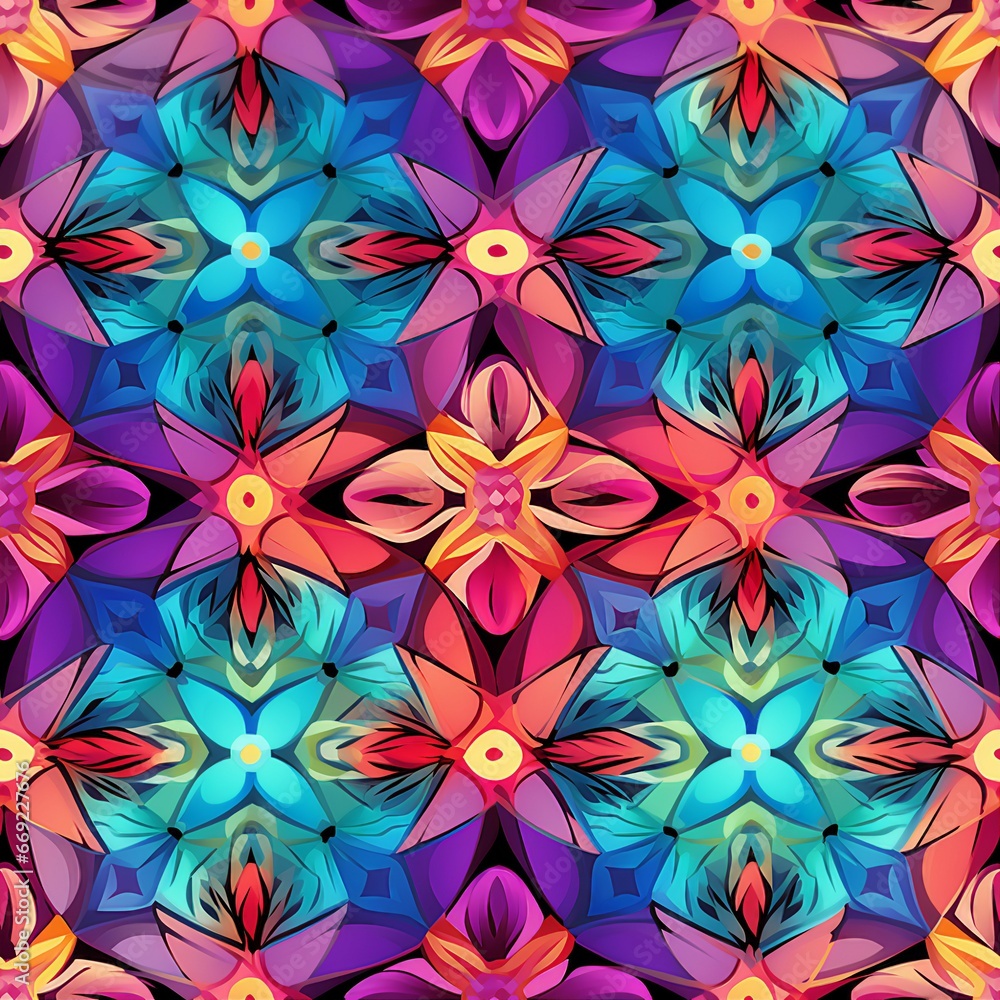 Kaleidoscope Geometry Secrets Pattern Kaleidoscope Geometry Secrets Pattern