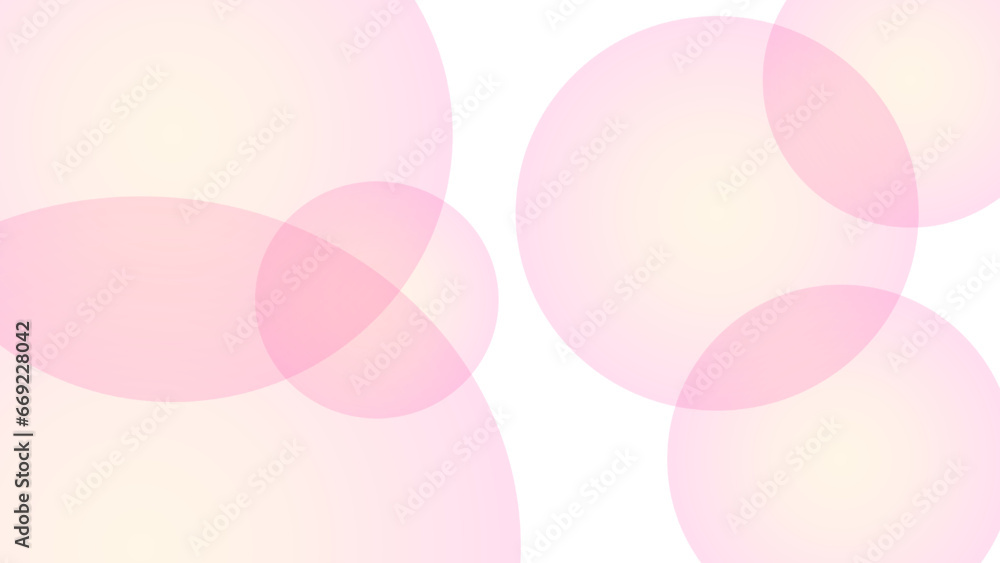 Circle simple abstract geometric background