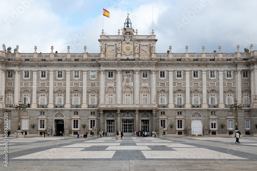 Fototapeta Naklejka Na Ścianę i Meble -  Royal Palace of Madrid, Spain