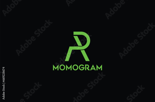  Creative, Monogram, business, Latter, P A logo design