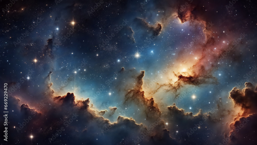 Galaxies, nebulae, and stars are the wonders of the night sky. They reveal the secrets of the universe and its creation. Generative AI Galaxies, nebulae, and stars are the wonders of the night sky. They reveal the secrets of the universe and its creation. Generative AI