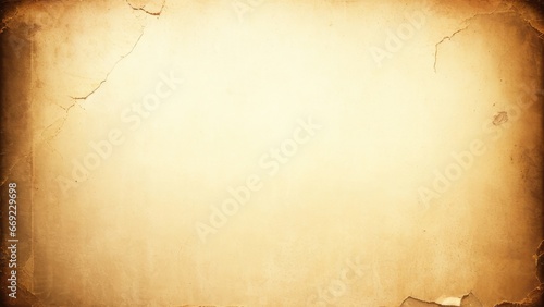 Old Vintage Paper Background with Cracks and Stains
