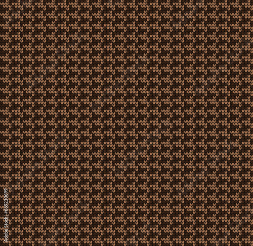 Knitted texture seamless pattern. Vector seamless background for banner, website, postcard, wallpaper, clothing and design. Festive Sweater Design. Seamless Knitted Pattern.