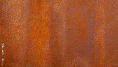 grunge rusty orange brown metal corten steel stone background texture banner panorama