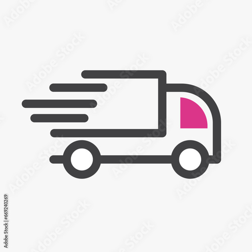 Shipping icon vector design element icons 