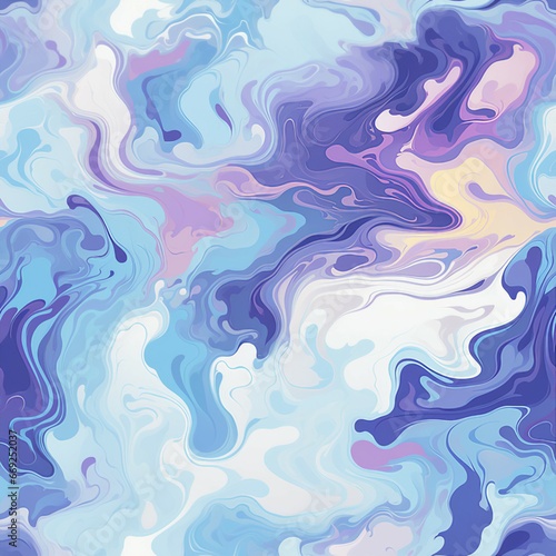 Ethereal Marbled Cloud Pattern