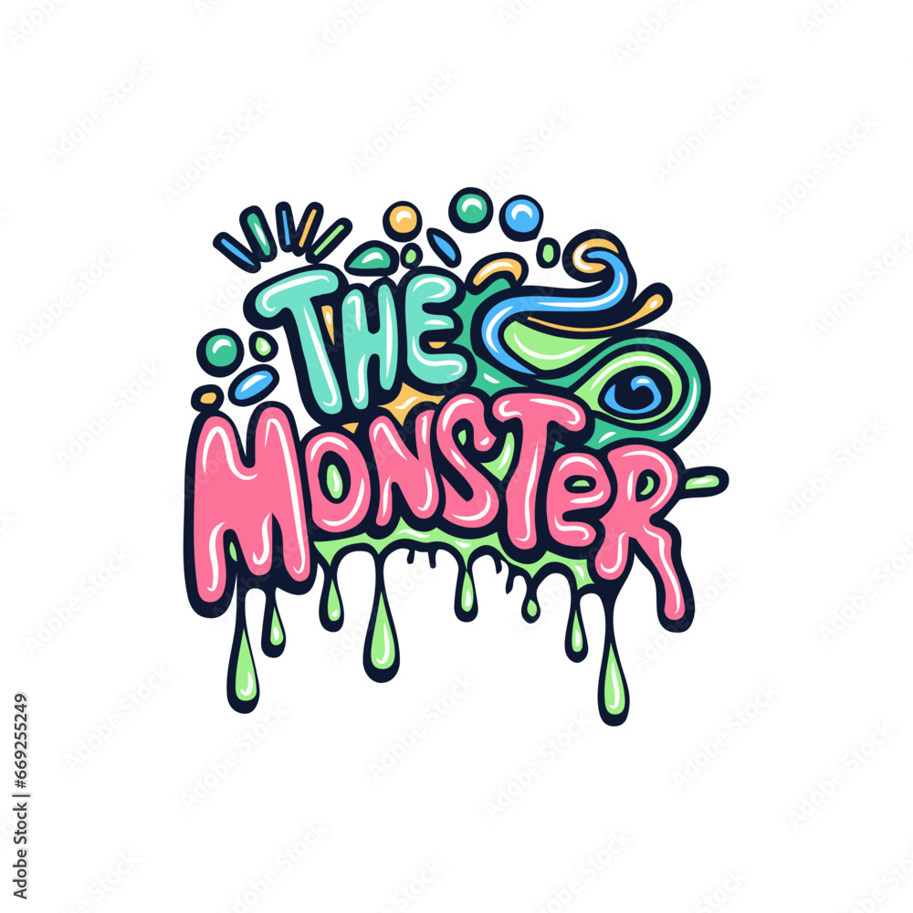 Graffiti lettering typography art illustration Graffiti lettering typography art illustration