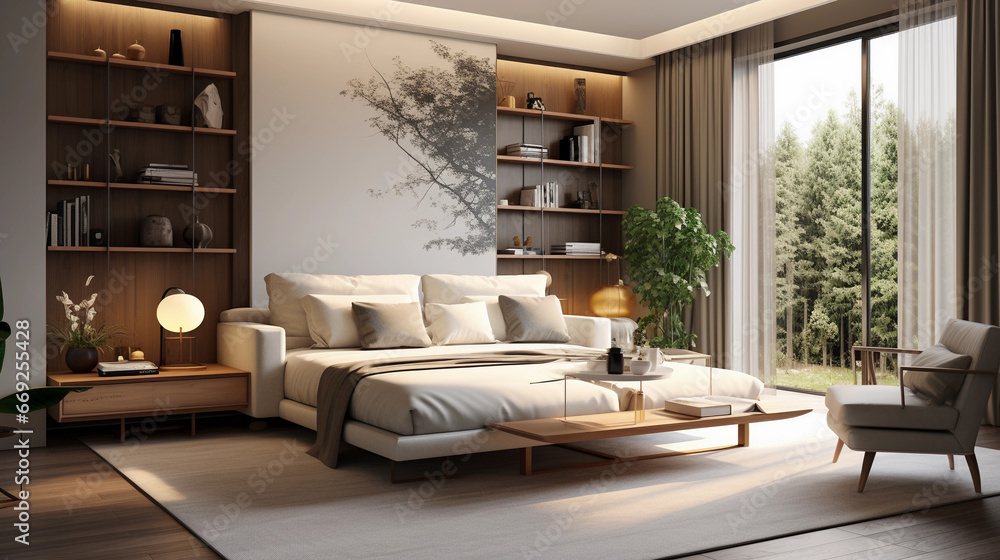 modern bright living room with natural light modern bright living room with natural light
