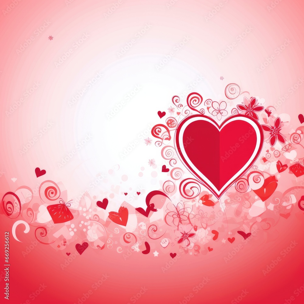 Abstract transparent tiny hearts background in pink and blue with copy space Abstract transparent tiny hearts background in pink and blue with copy space