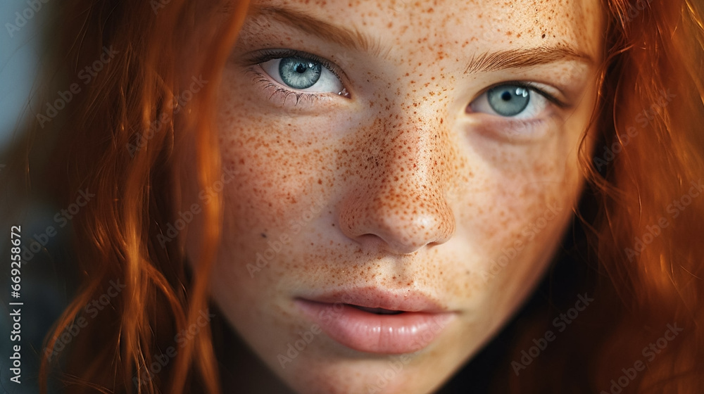 stockphoto, Youth, young girl with freckles, eyes full of fiery dreams and unbridled hope. Close up of a beautiful young girl with ginger red hair and freckles. stockphoto, Youth, young girl with freckles, eyes full of fiery dreams and unbridled hope. Close up of a beautiful young girl with ginger red hair and freckles.