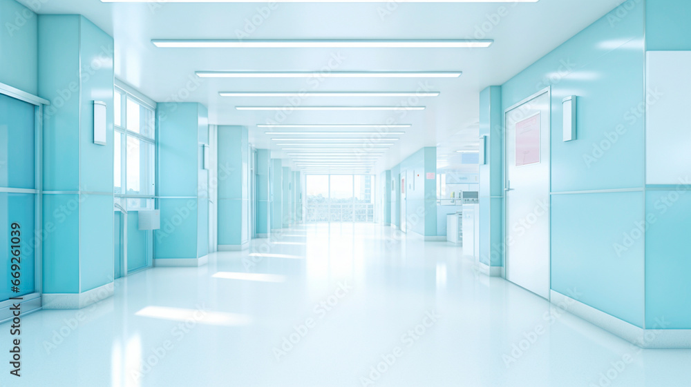 modern interior with corridor modern interior with corridor