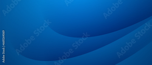 Blue gradient dynamic curve layer background