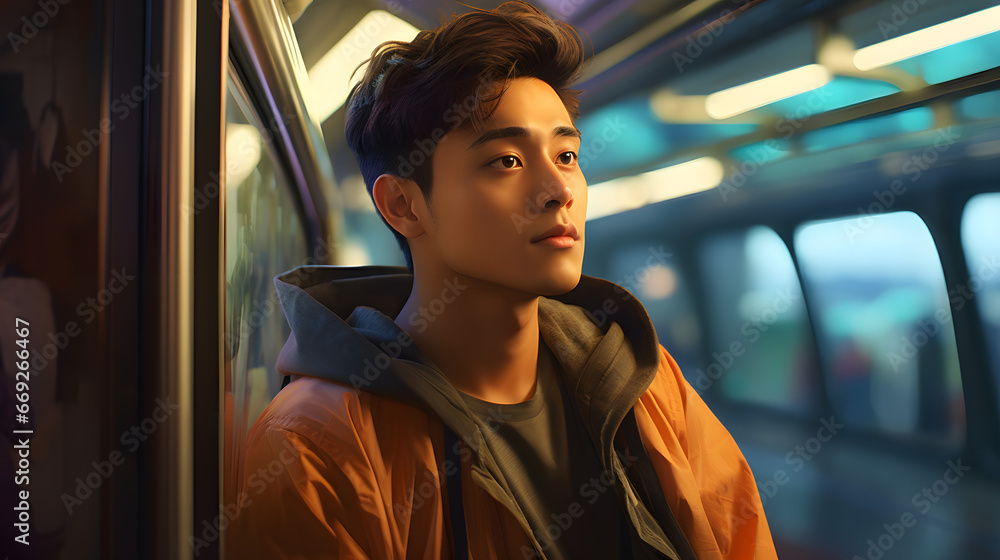 Photo of young korean man Photo of young korean man