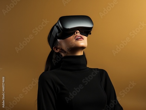 Vr glasses virtual reality future women generatieve ai