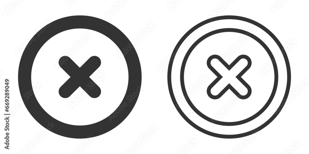 set of Nothing vector icon. Flat Nothing pictogram is isolated on a white background set of Nothing vector icon. Flat Nothing pictogram is isolated on a white background
