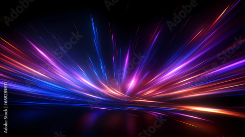 pink purple blue neon lights background