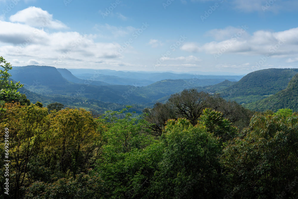 Belvedere Vale do Quilombo - Quilombo Valley Viewpoint - Gramado, Rio Grande do Sul, Brazil