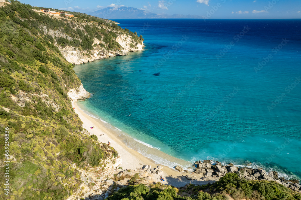 Beautiful Pelagaki sand beach on Zakynthos island, Ionian sea, Greece Beautiful Pelagaki sand beach on Zakynthos island, Ionian sea, Greece
