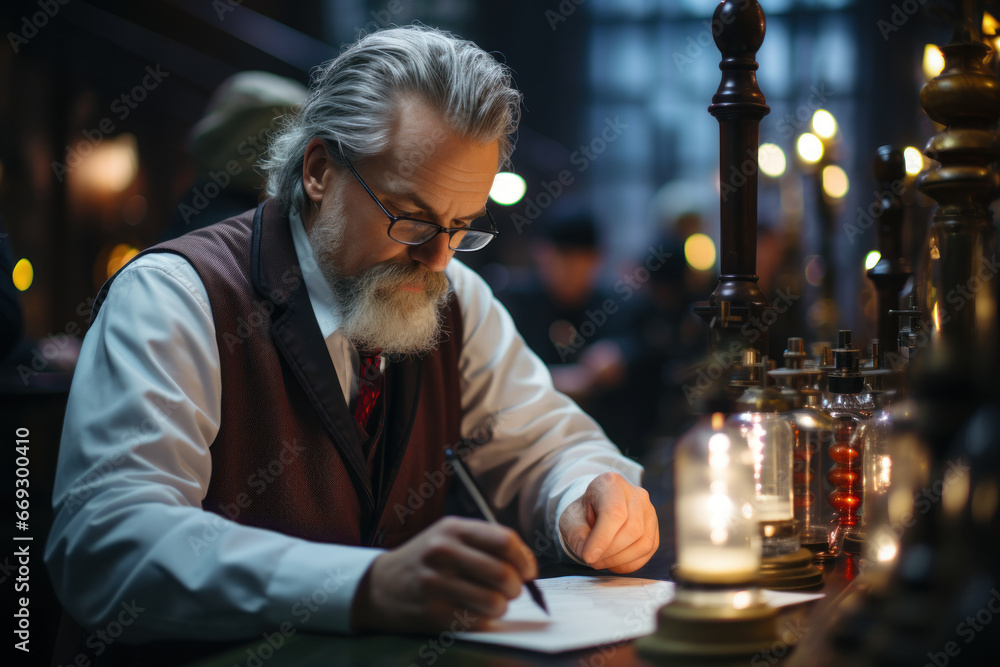 A scientist adhering to ethical research standards, maintaining the integrity of scientific inquiry. Generative Ai. A scientist adhering to ethical research standards, maintaining the integrity of scientific inquiry. Generative Ai.