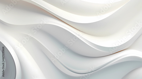 abstract white background with a wave pattern