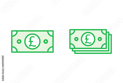 Money icon set. Money vector icon.