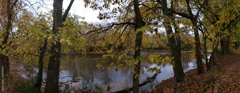 Olentangy River in Autumn, Columbus, Ohio