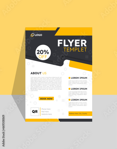 GYM / Fitness Flyer vector template
